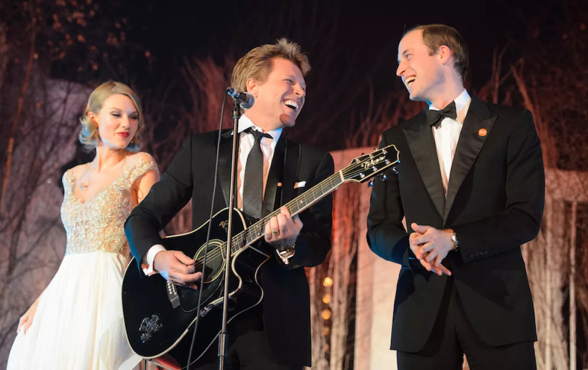 The Duke Of Cambridge Attends The Winter Whites Gala In Aid Of Centrepoint