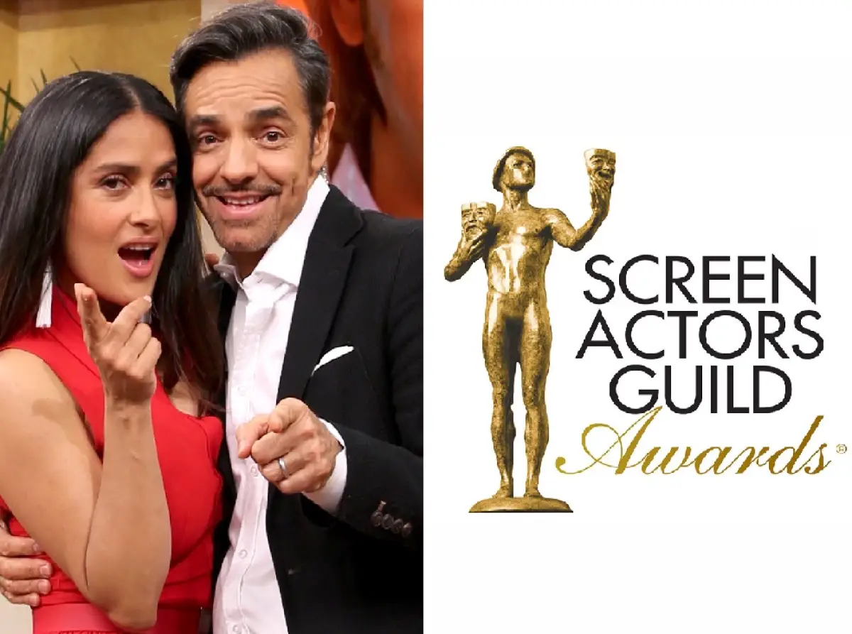 Salma Hayek y Eugenio Derbez
