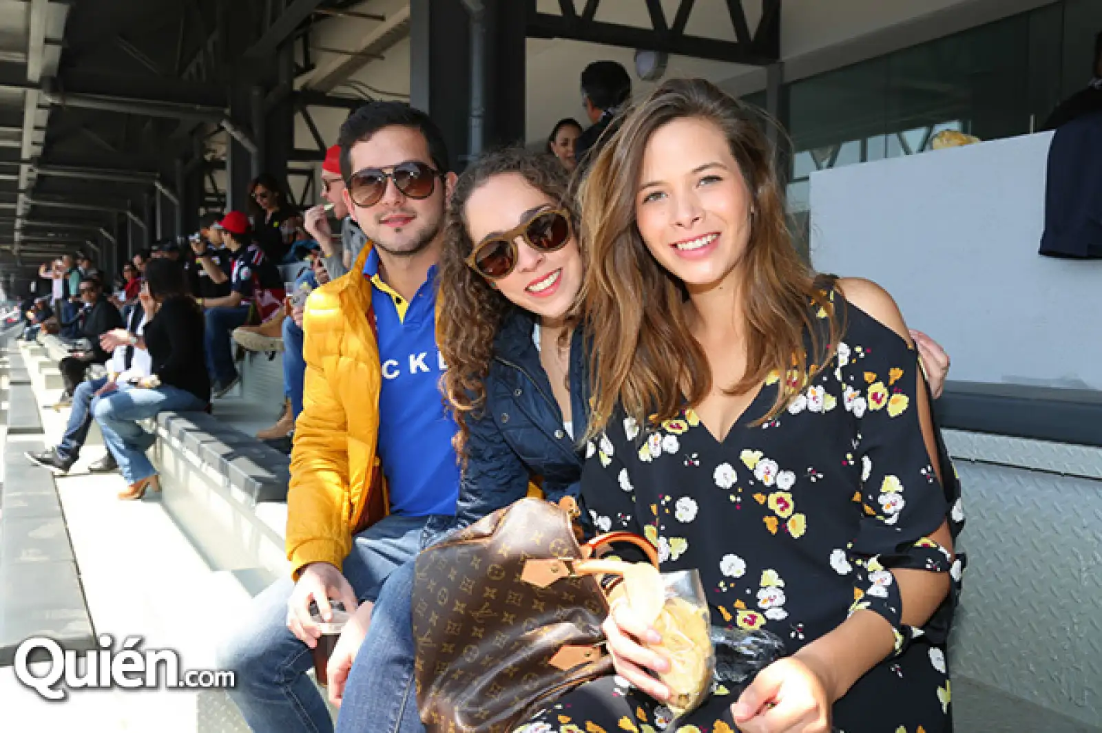 Julio Rejón, Daniela Cueva y Renata Villanueva