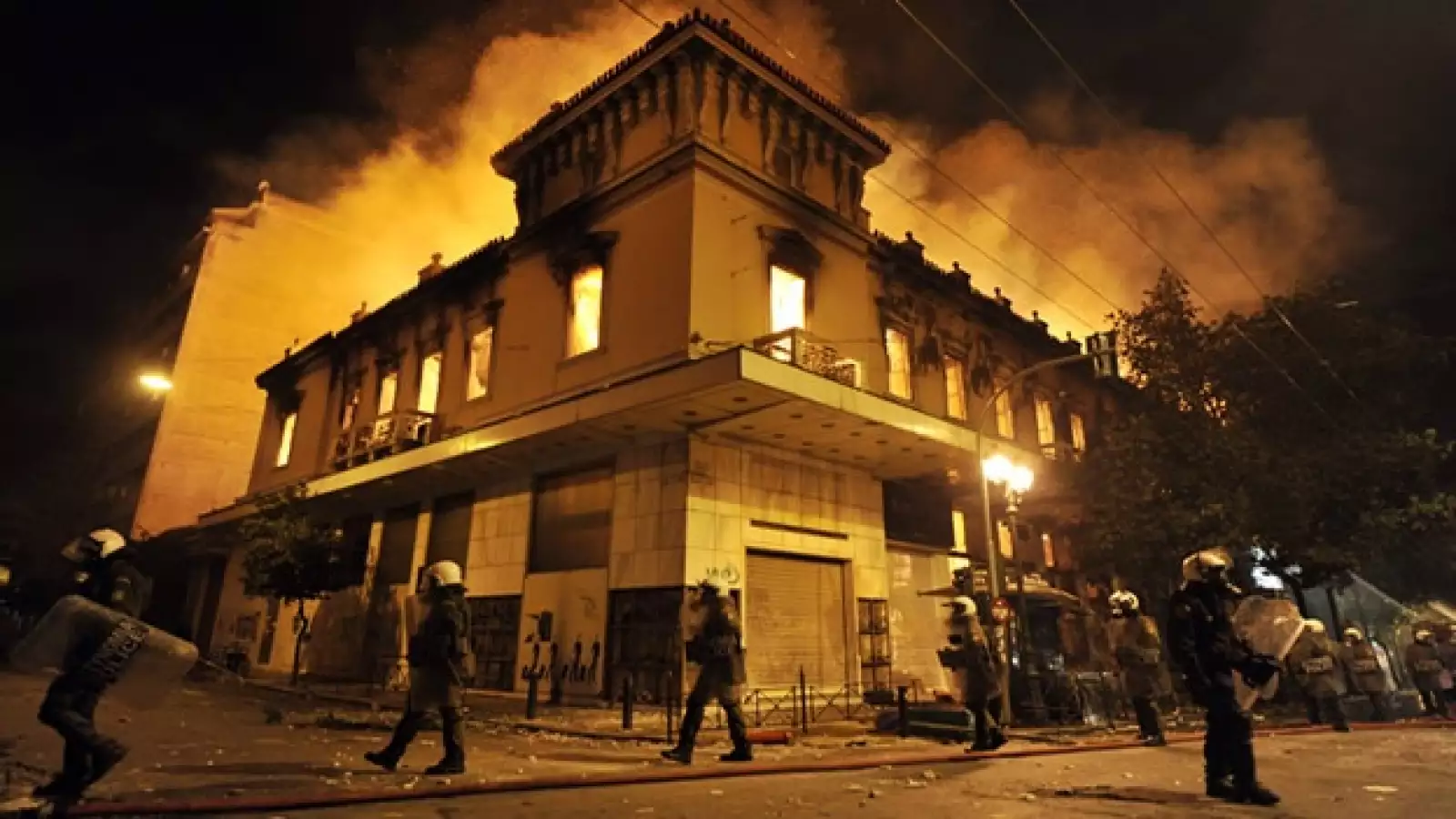 Grecia disturbios austeridad