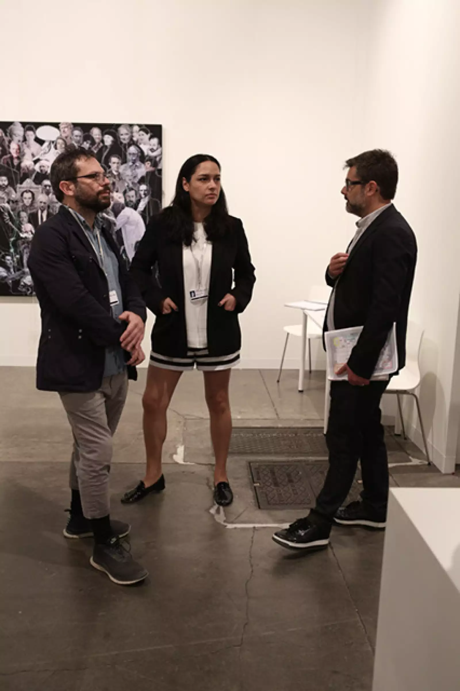 Pedro Reyes, Pamela Echeverria, Ricardo Porrero