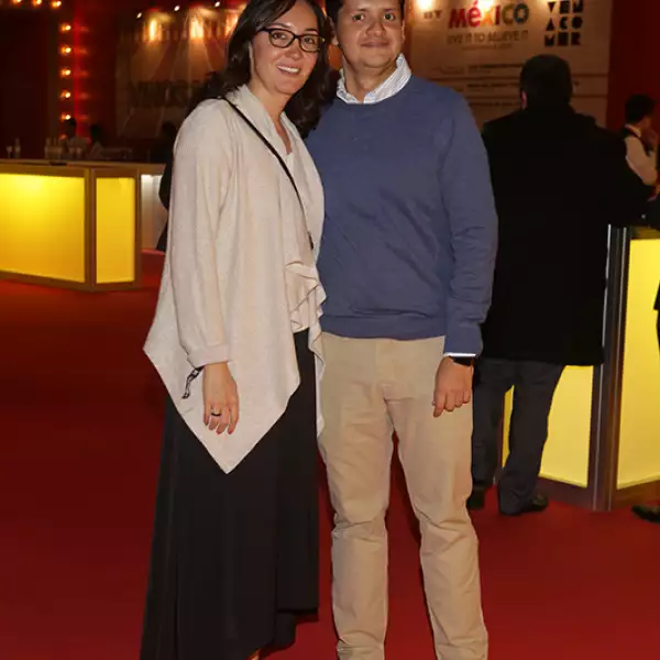 Alejandra Flores y Jorge Vallejo