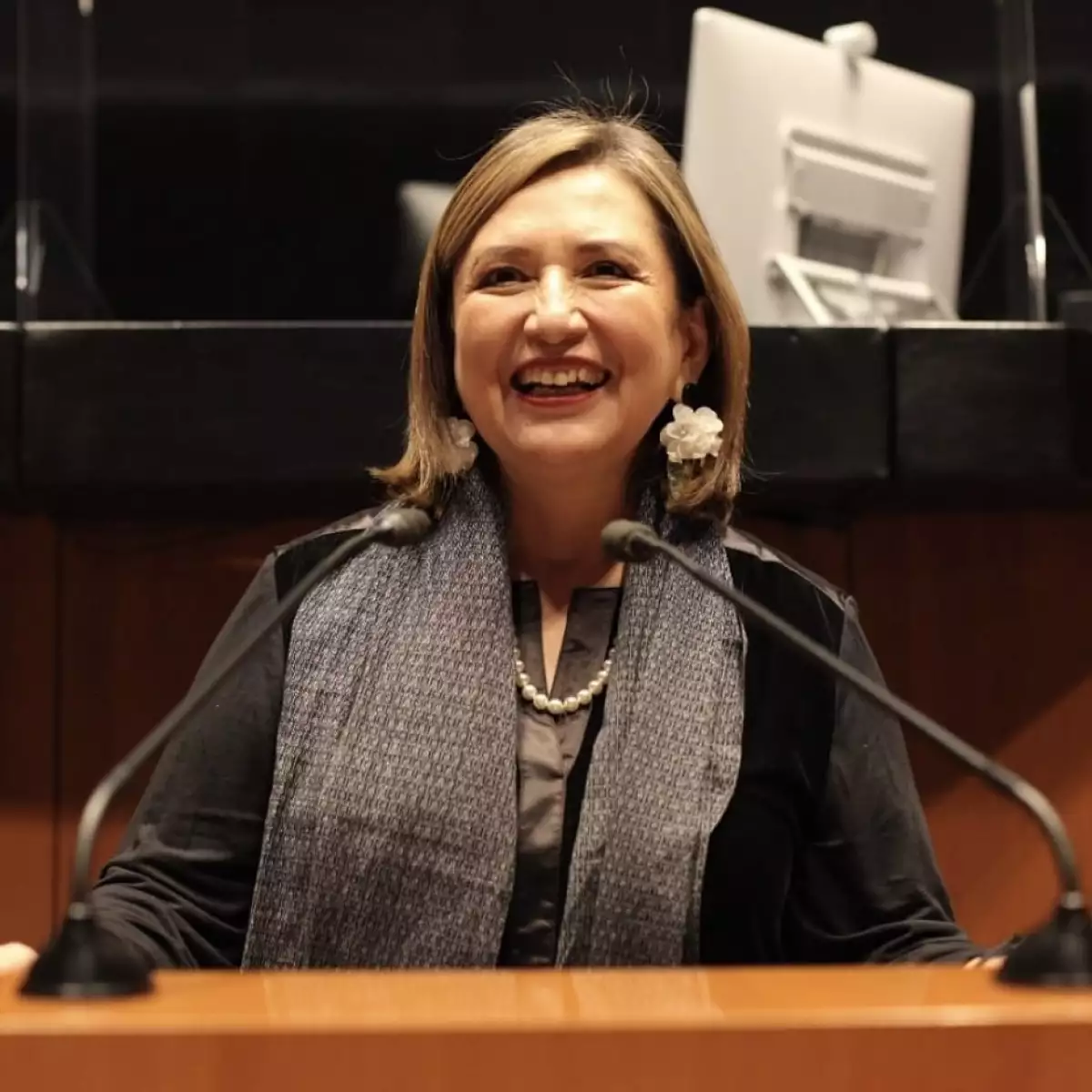 La senadora del PAN, Xóchitl Gálvez