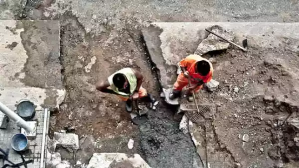 Obras trabajadores