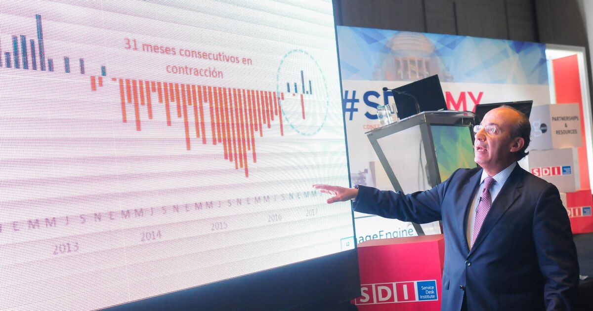 Calderón ve riesgos para la inversión con jaloneo por TLCAN