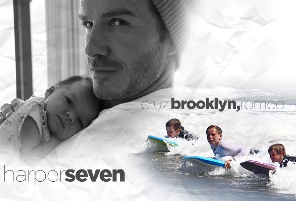 Los niños Beckham tienen de dónde aprender, pues sus padres son una pareja muy cool.