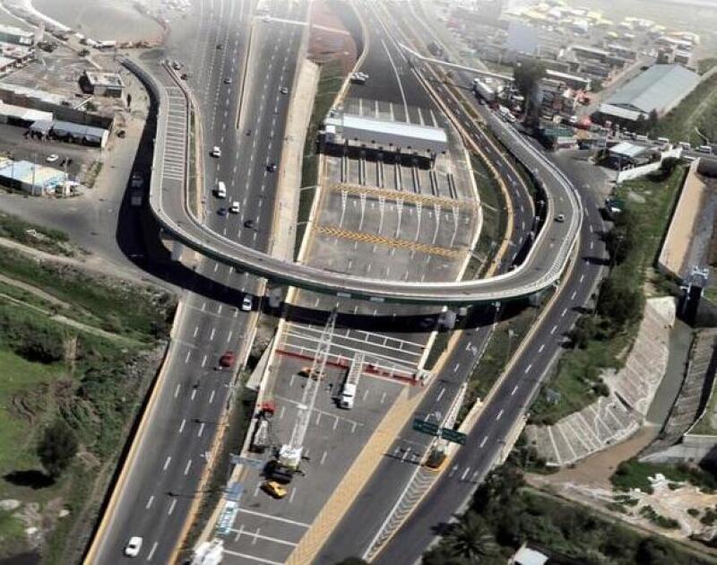 Distribuidor vial Ixtapaluca - carretera Chalco - Cuautla