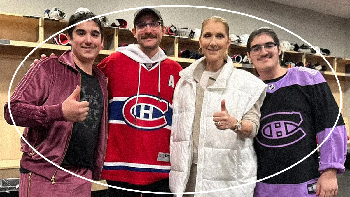 Después de casi cuatro años ausente, Celine Dion vuelve a aparecer en público