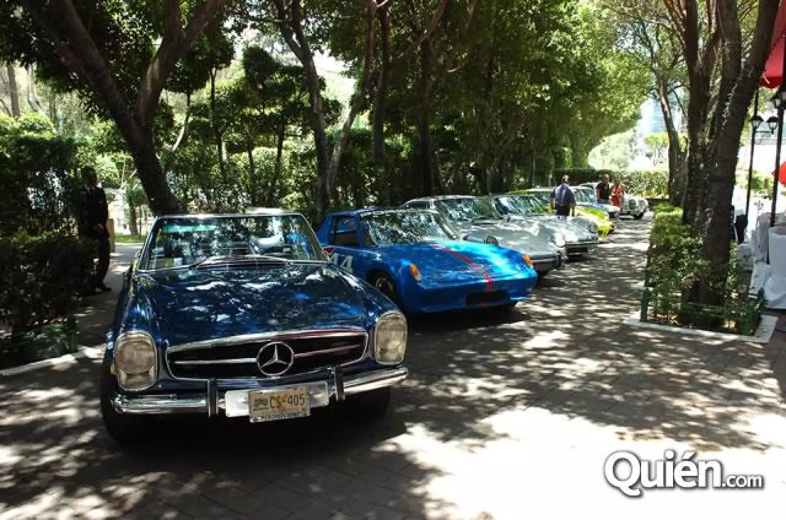 Exhibición de autos clásicos