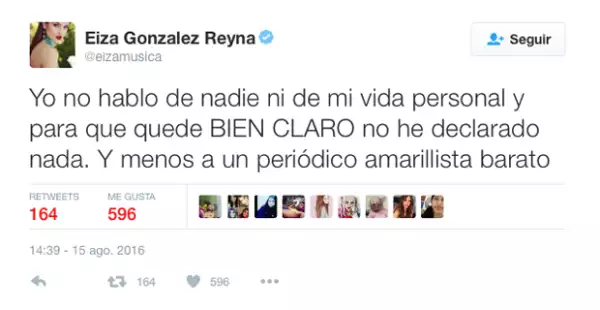 Esta es la declaración que sí hizo Eiza González con respecto a lo que publicó un medio diciendo que ella veía a Cristiano como "una amiga".