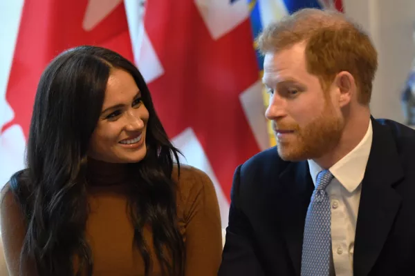 Meghan Markle y el príncipe Harry