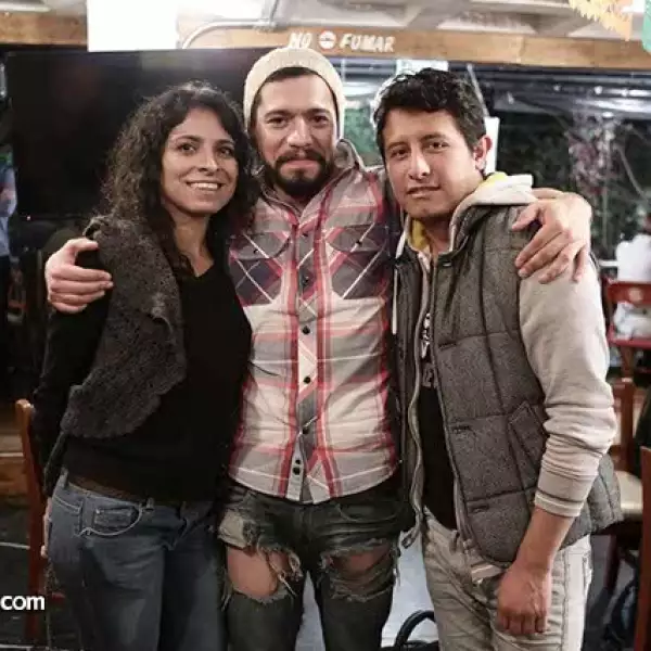 Liliana Sánchez,Jesús Cantera y Martín Ángeles