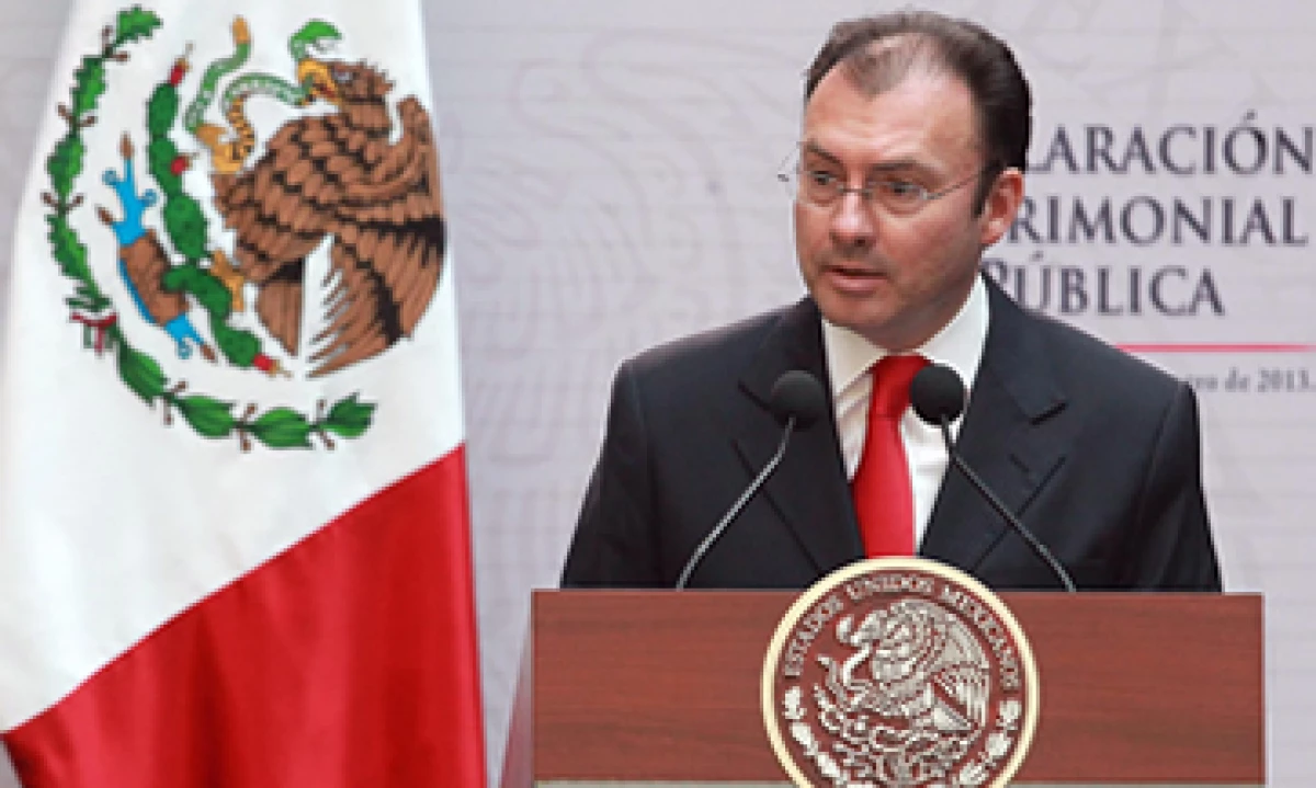 El secretario de Hacienda, Luis Videgaray, negó que la reforma financiera esté en riesgo. (Archivo)