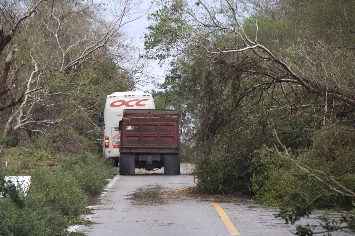 La autopista a Puerto Escondido sufre retrasos.