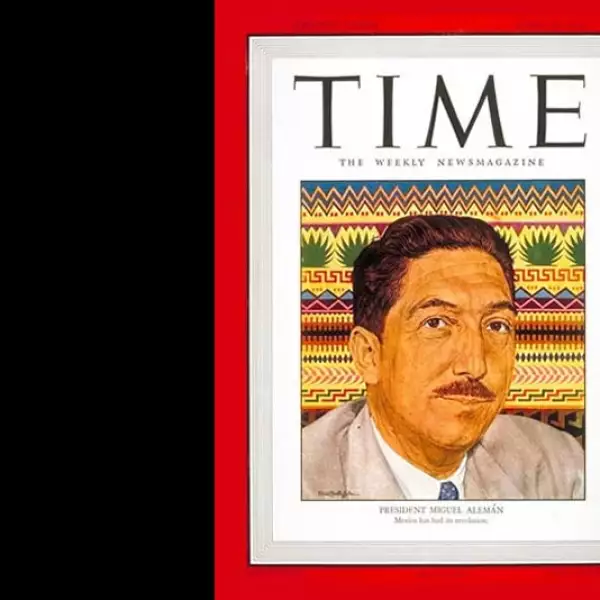 Miguel Aleman 1947 portada Time