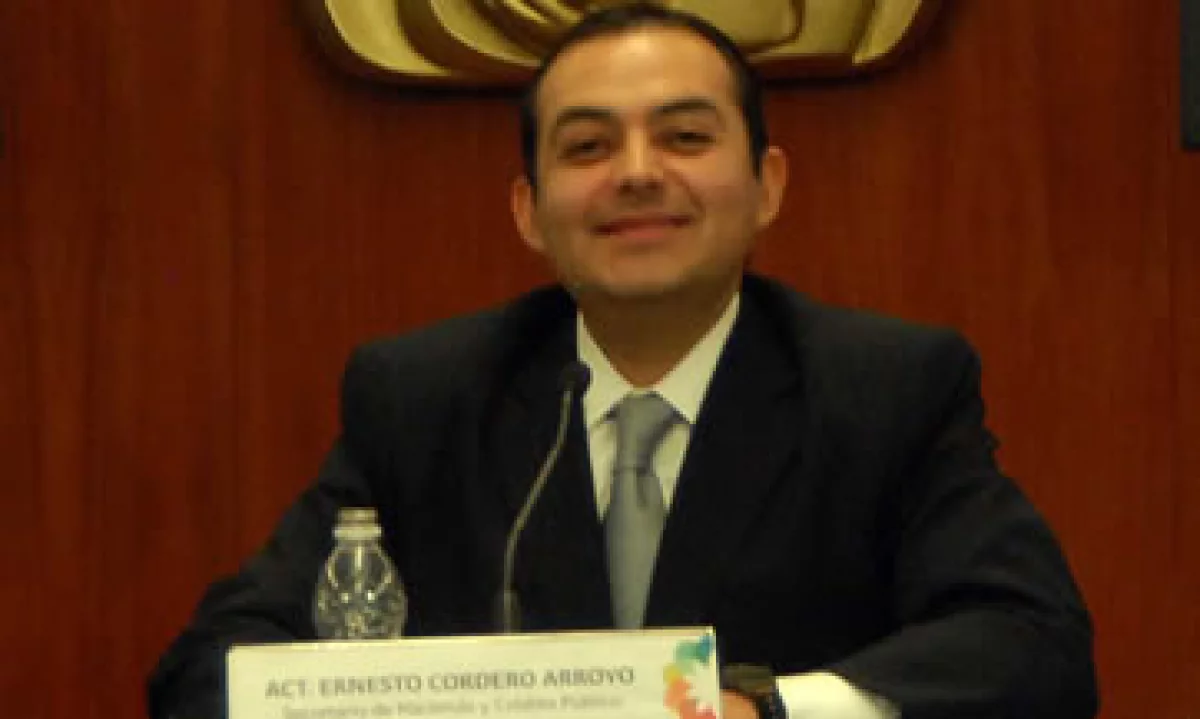 Ernesto Cordero anunció medidas mitigar los efectos en México de la situación económica que prevalece en Europa y Estados Unidos. (Foto: Notimex)