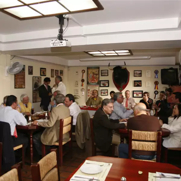 Comida con Pedro Armenadriz