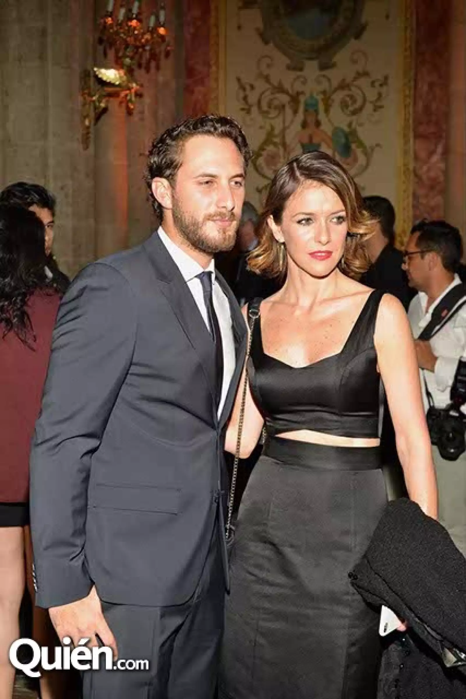 Sebastián Zurita e Iliana Fox.