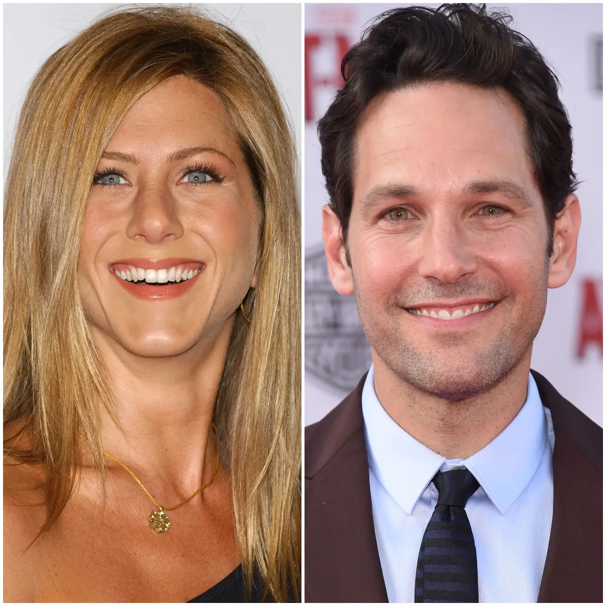 Jennifer Aniston y Paul Rudd