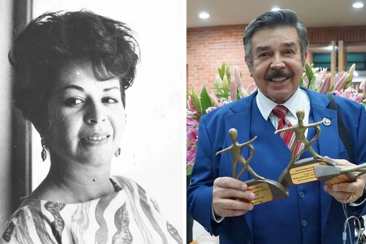 Jorge Ortiz de Pinedo y su mamá Lupita Pallás