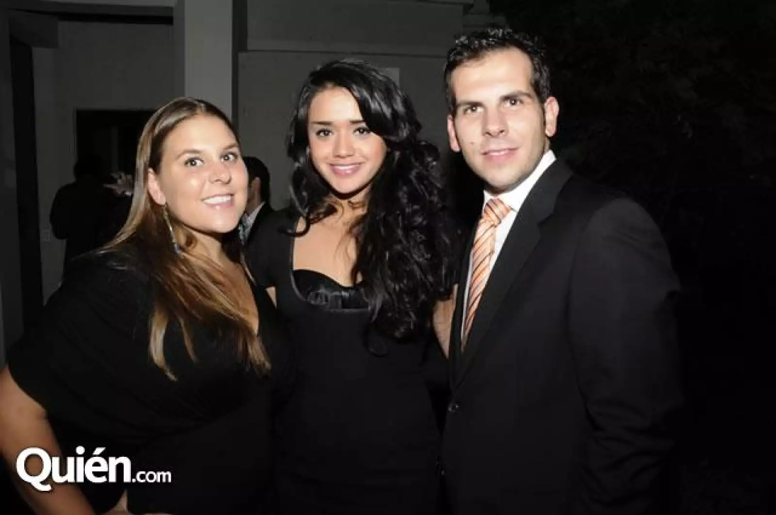 María José Guerra,Edith Rocha y Emilio Guerra