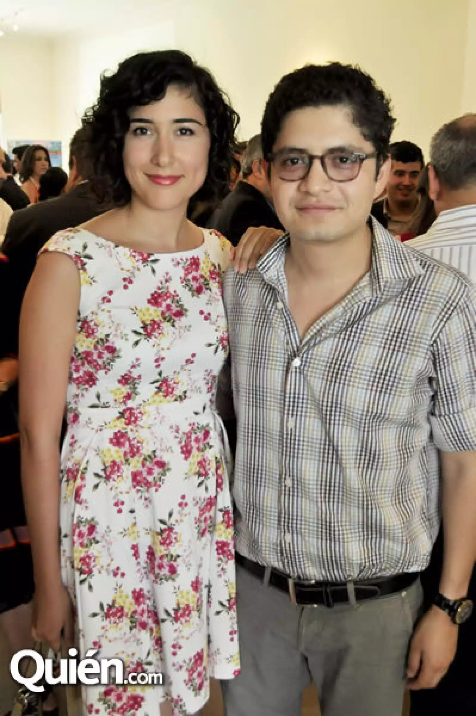 Carmina Santos y Abraham Liñan
