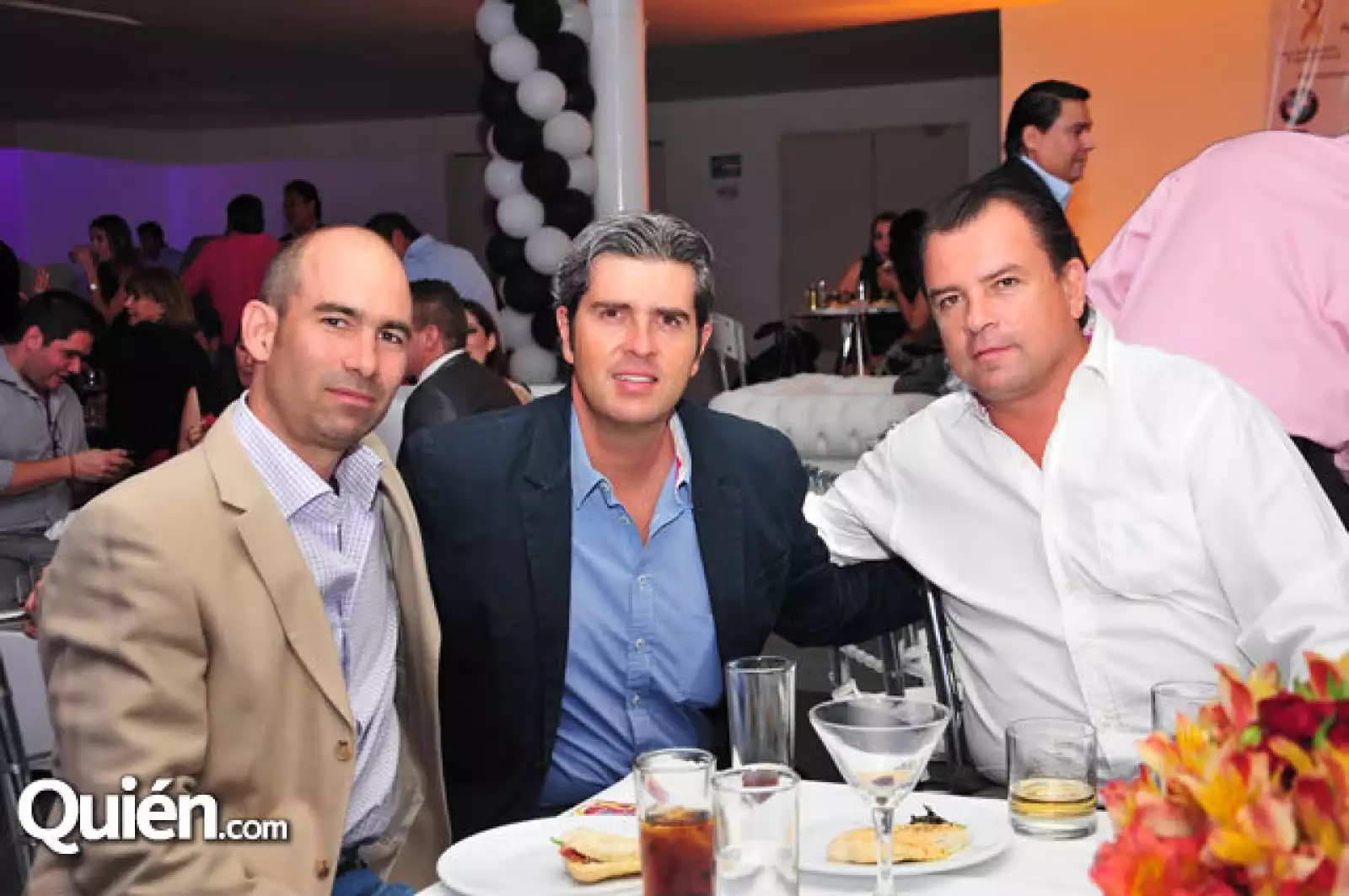 Manolo Romo, Jacinto Arenas y Jaime Zaragoza