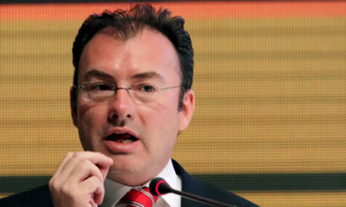 En su caso se rebajará el pronóstico de crecimiento de la economía, dijo Videgaray. (Foto: Notimex)
