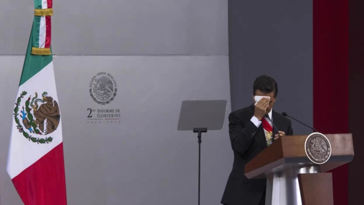 Peña Nieto en su informe
