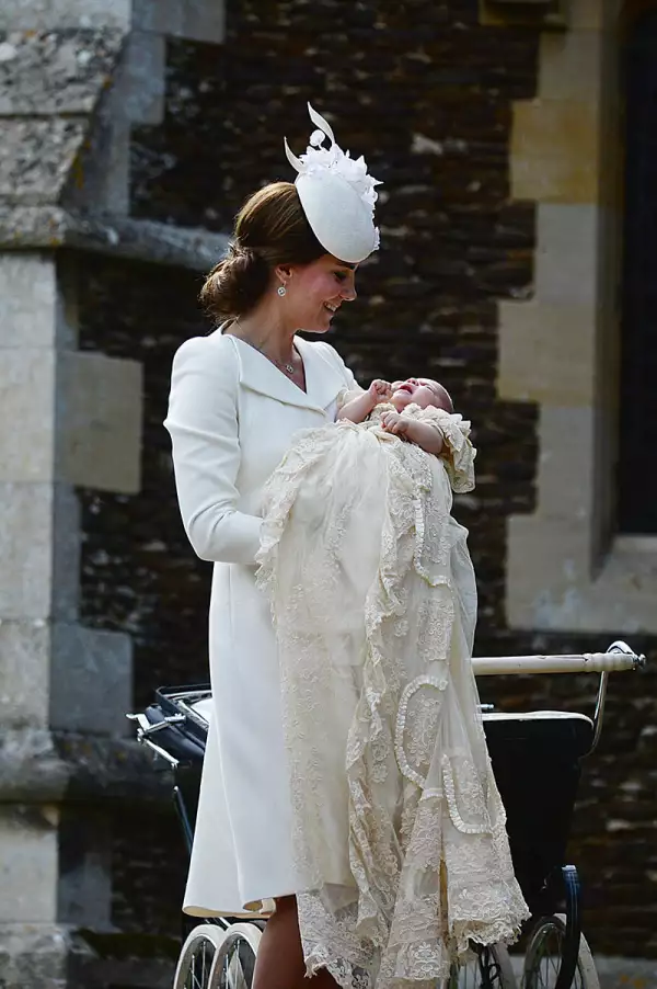 The Christening Of Princess Charlotte Of Cambridge