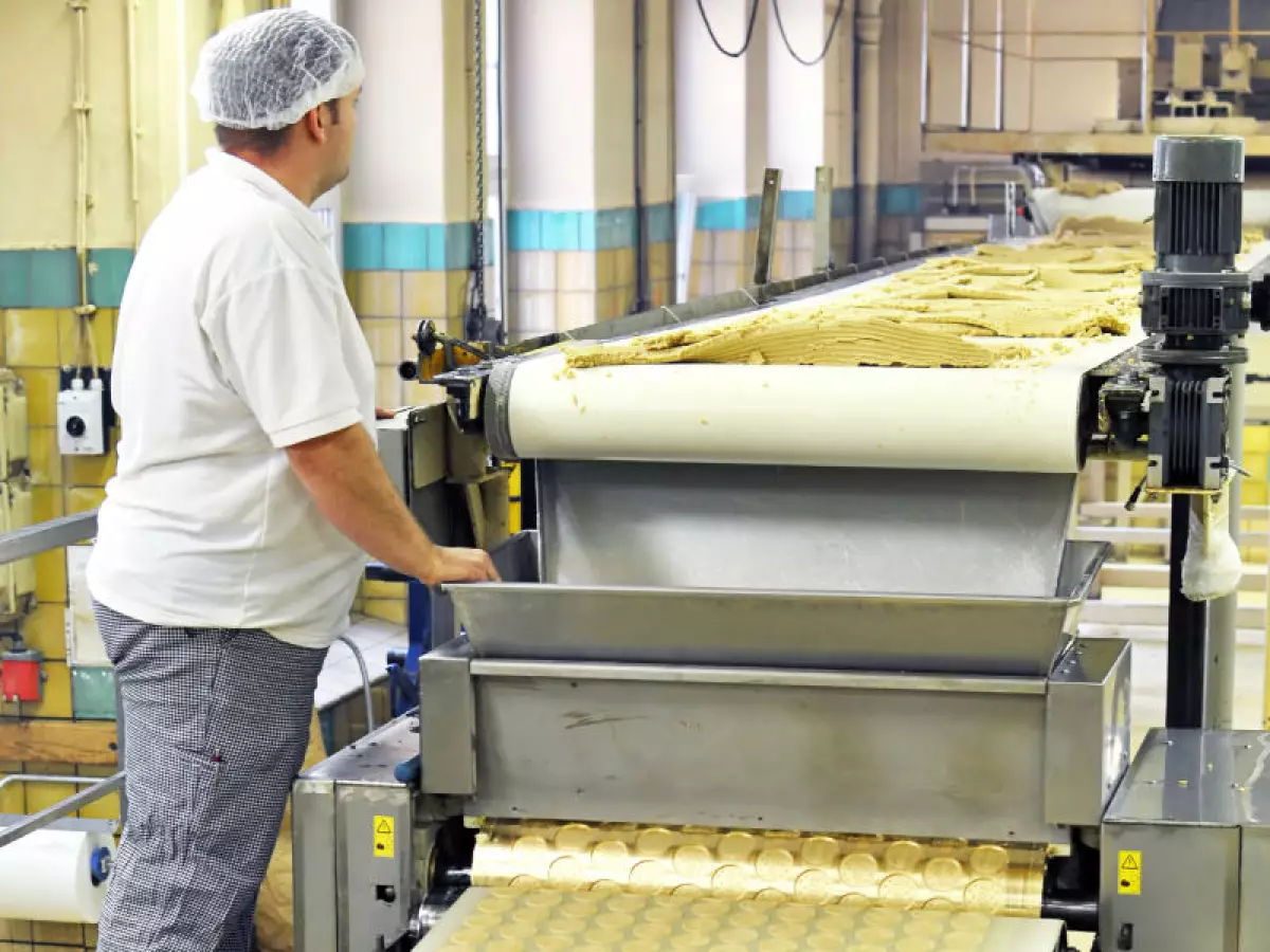 fábrica de galletas