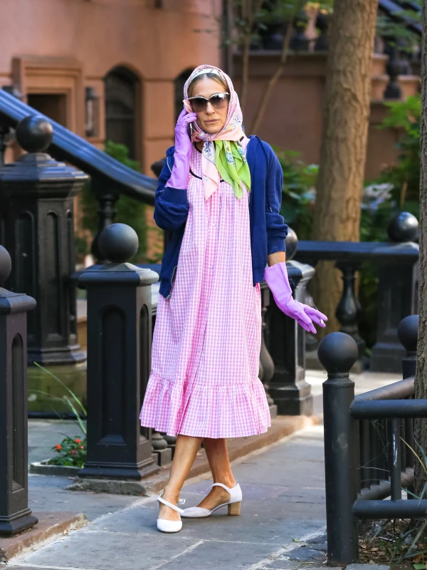 Celebrity Sightings In New York - October 20, 2021
