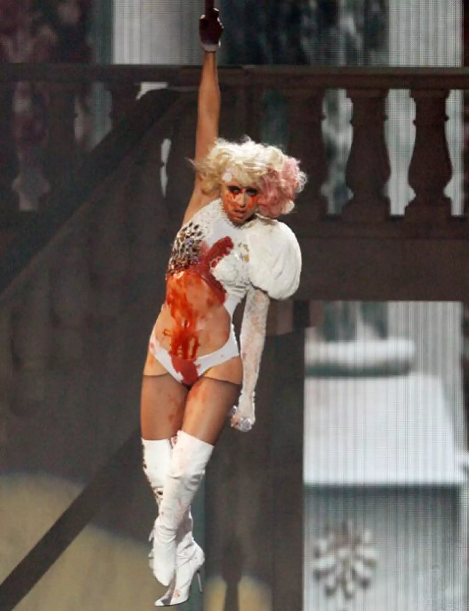 En los MTV Video Music Awards volvió a vestir de manera que llamó la atención de todos.