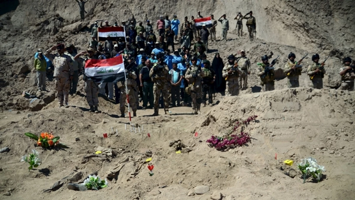 Iraq fosas ISIS