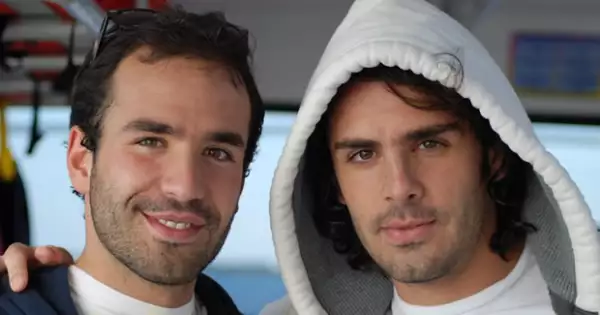 "Mi socio de la vida es mi hermano", Pepe Díaz. Aquí con su hermano Jorge.