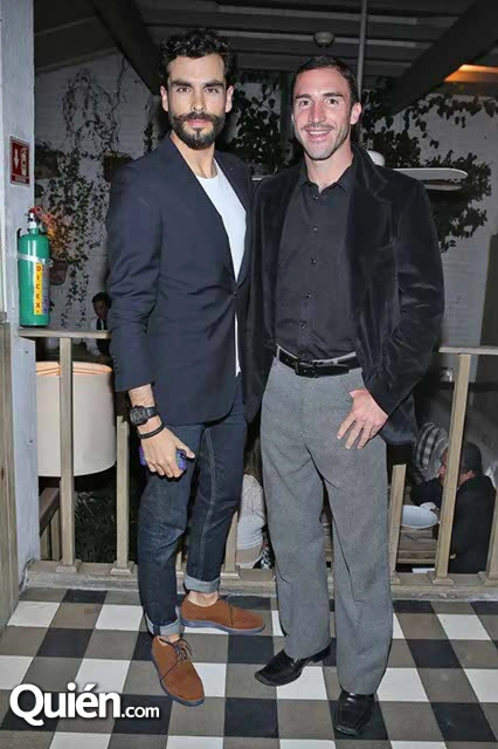 Gonzalo García Vivanco y Toño de la Vega