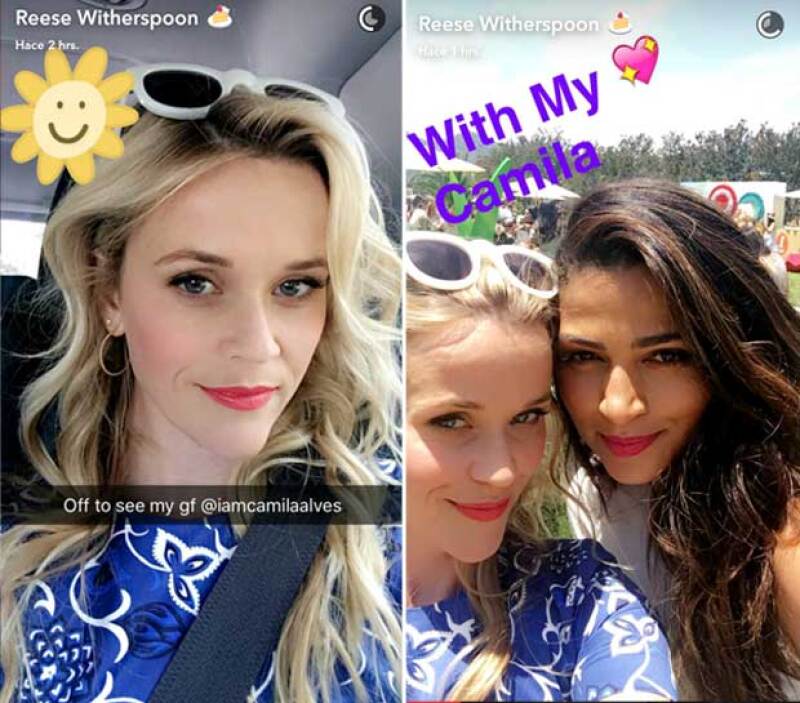 Reese asistió a este evento ya que la co-fundadora de esta empresa es una de sus grandes amigas, la esposa de Matthew McConaughey, Camila Alves.