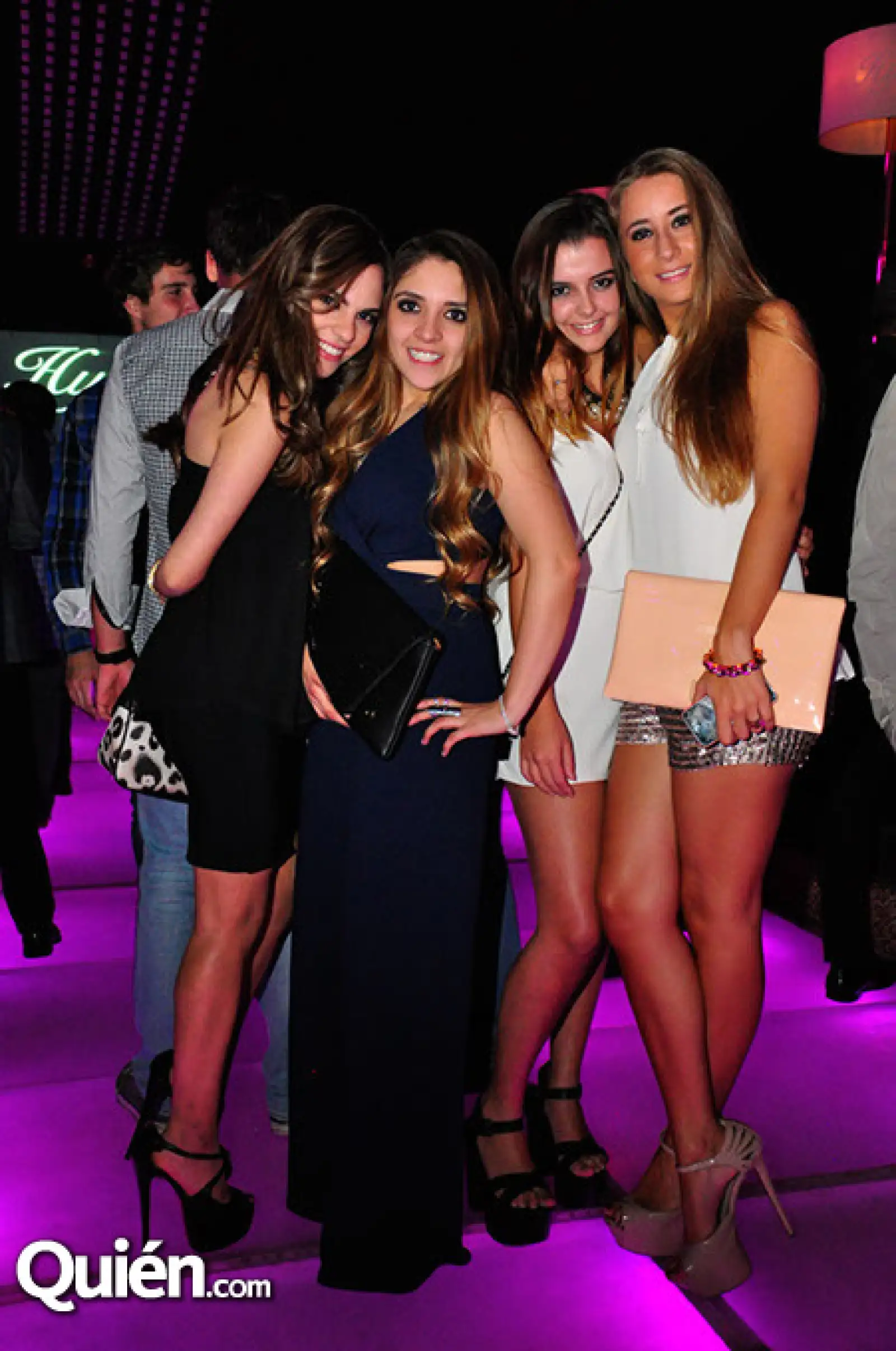 Yaretza Méndez, Marytere Moreno, Fátima Samano y Carla Álvarez