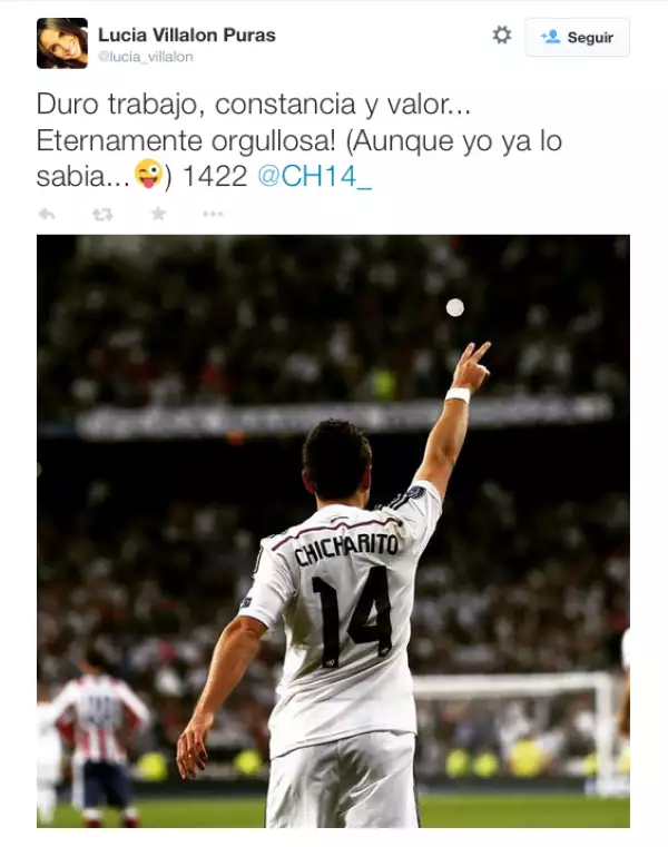 El jugador mexicano fue felicitado por su novia en redes sociales.