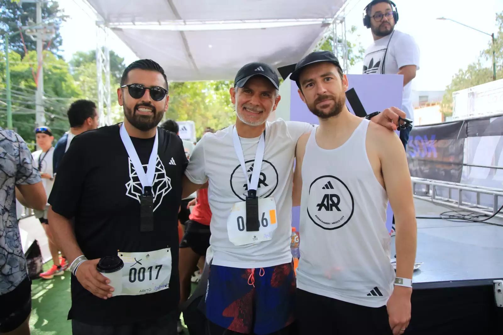 Marco Penagos , Jorge Dionne y Sebastian Guillen