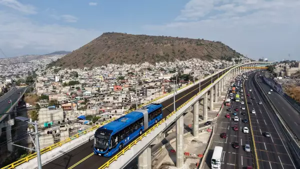 La ruta del Trolebús Chalco-Santa Martha cambia por estos obstáculos y pendientes
