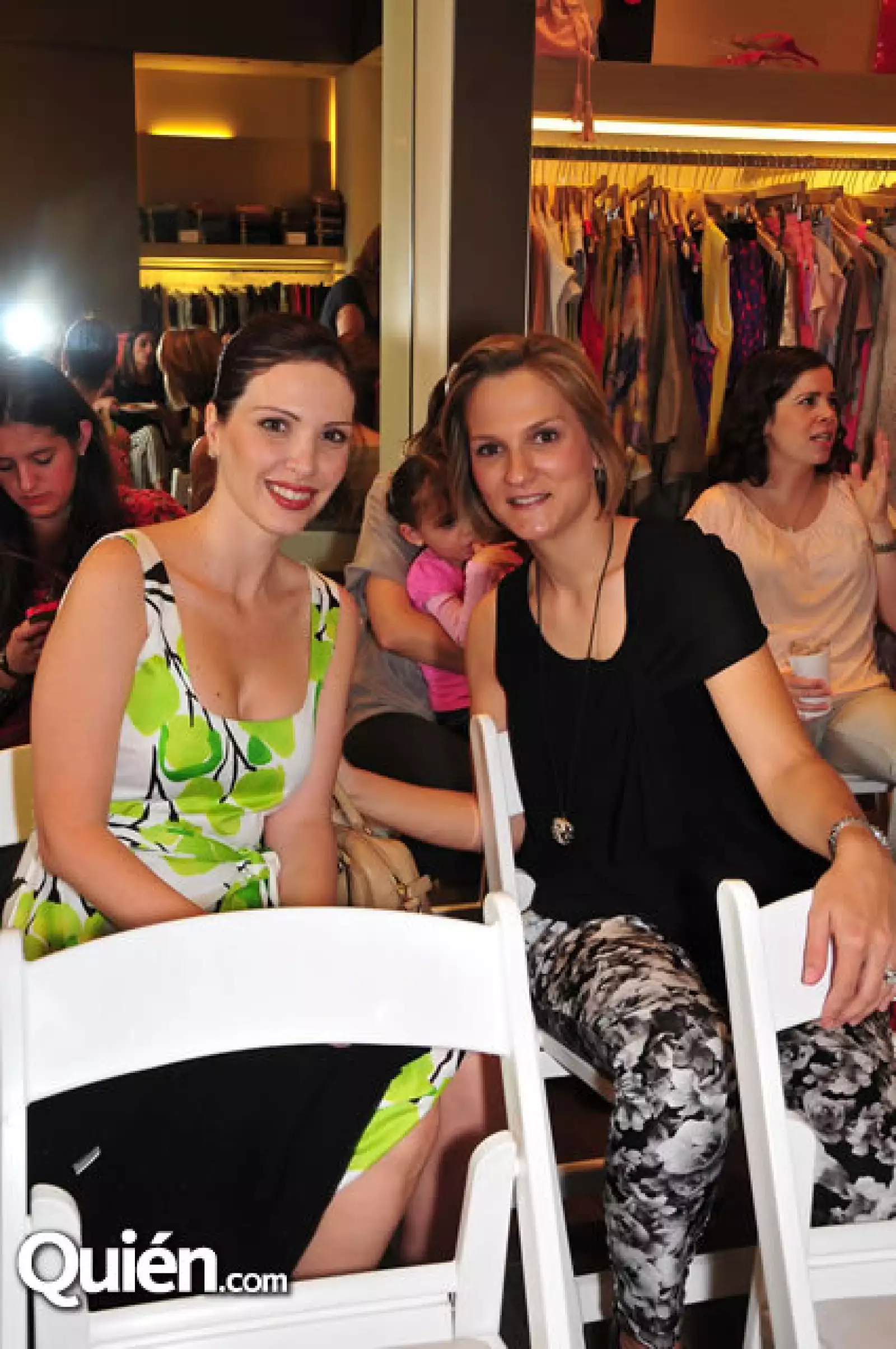 Michelle Leaño y Marie Briot