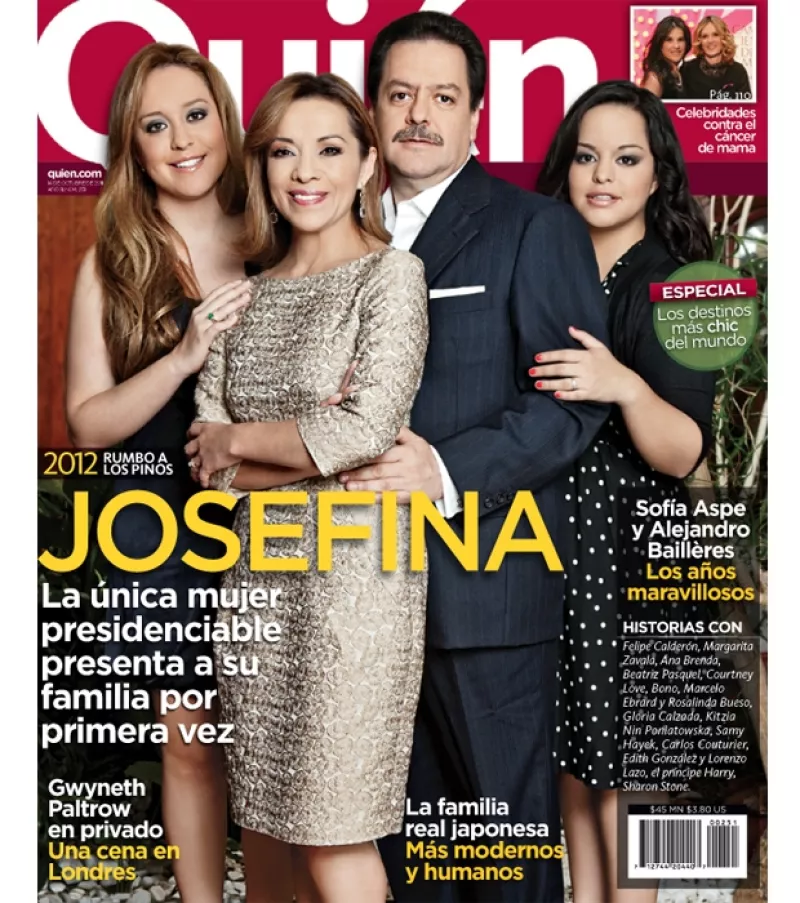 La precandidata del PAN a la Presidencia abrió las puertas de su casa en exclusiva para la nueva edición de la revista Quién que ya está en circulación.