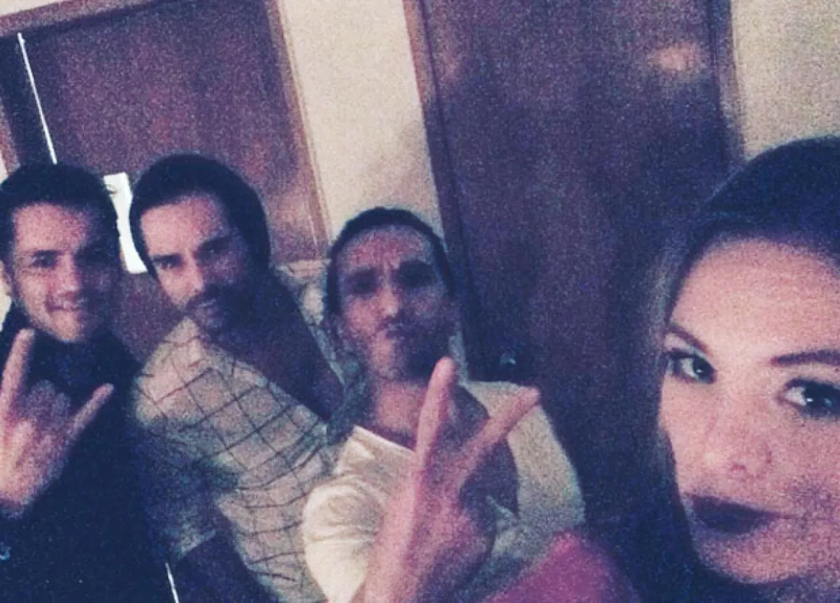 Begoña Narváez publicó una foto con su ex, José Ron.