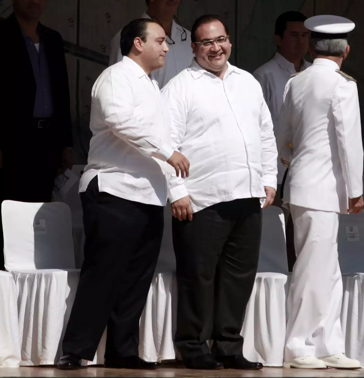 Roberto Borge y Javier Duarte