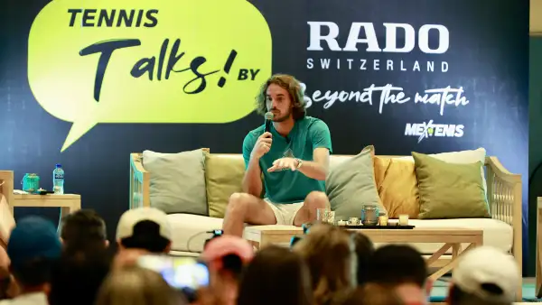 Stéfanos Tsitsipás en Tennis Talks