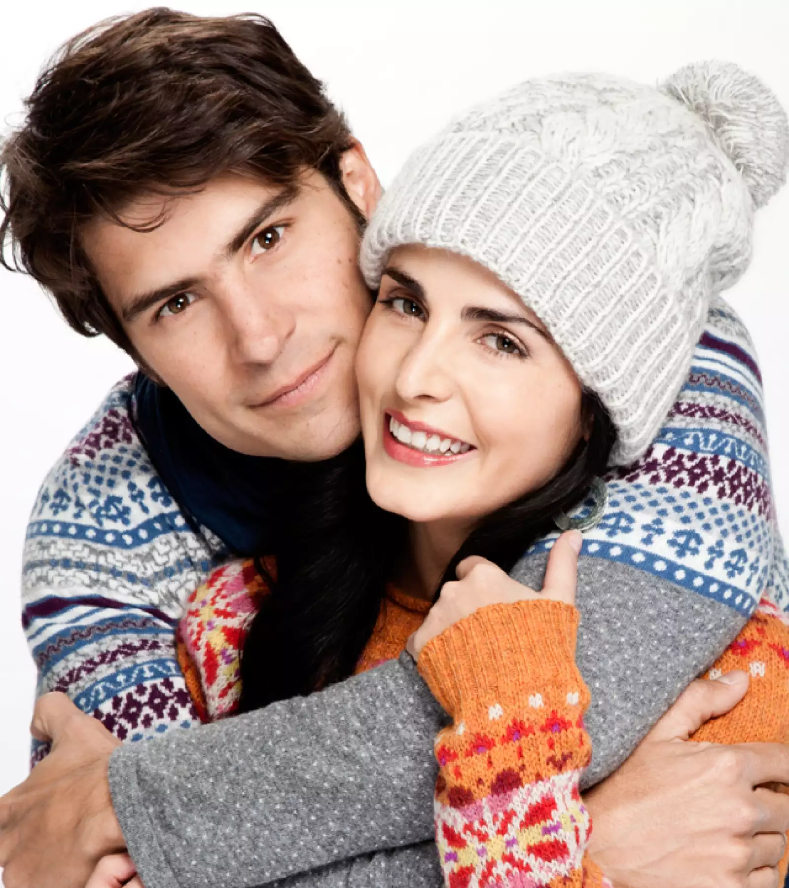 Alex Sirvent y Ximena Herrera disfrutan de la Navidad.