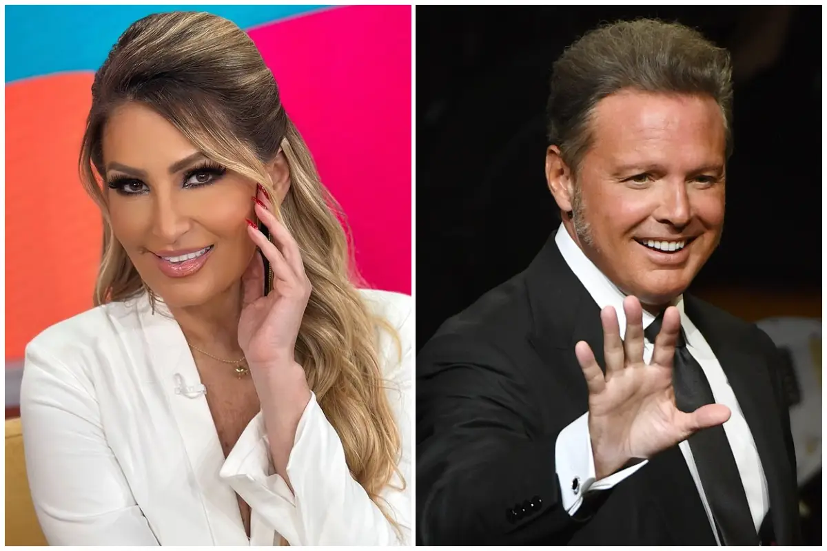 Anette Cuburu y Luis Miguel