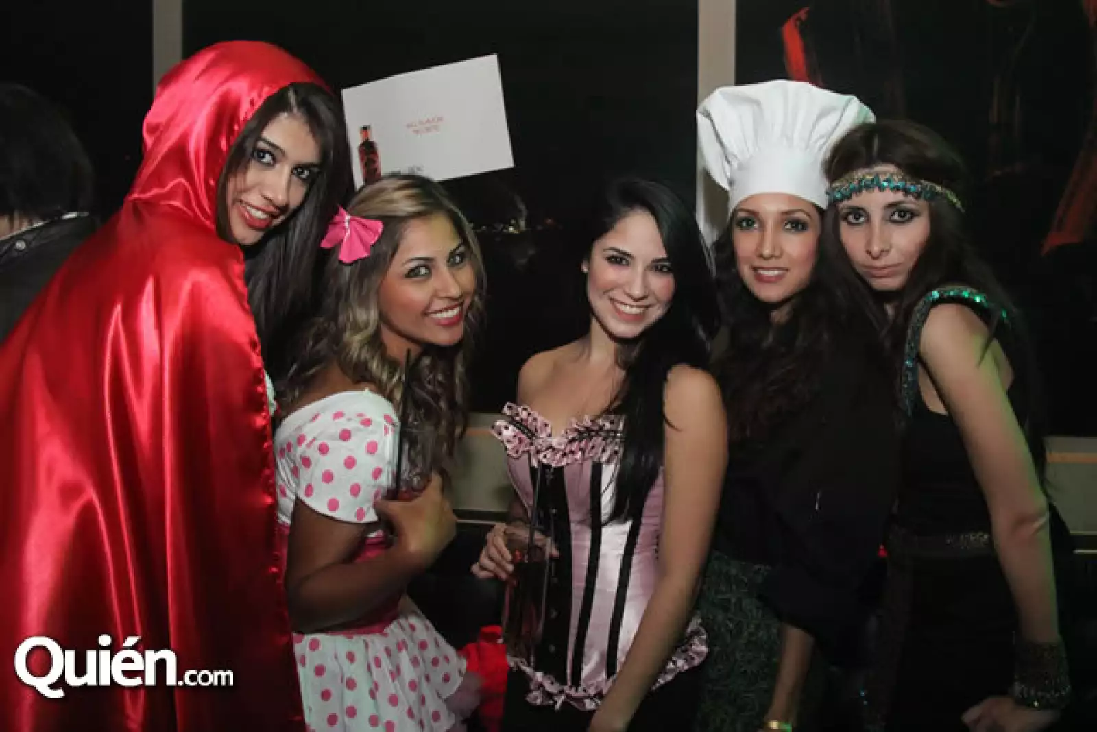 Lesly Alviveres,Cristy Barraga%u0301n,Paty de la Rosa,Rosana Castillo y Dany Barrios