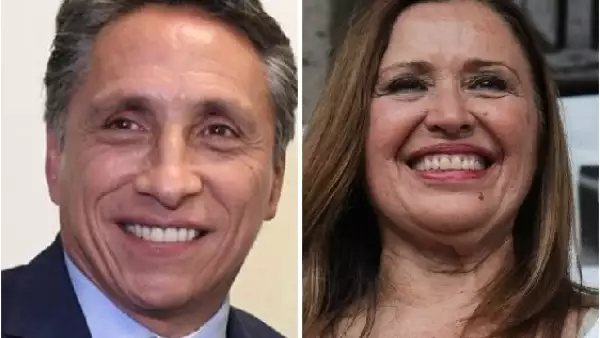 Manuel Negrete y María Rojo